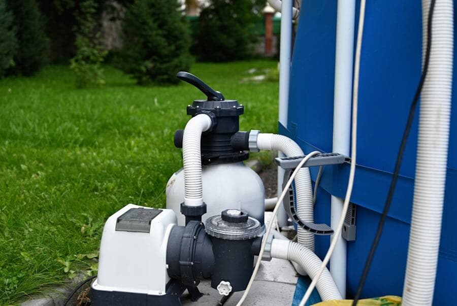 Pool equipment and pump system